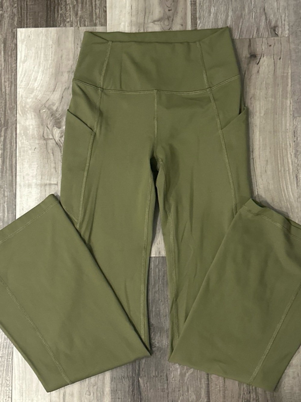 Fabletics PureLuxe Olive Activewear Top